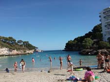 Cala Ferrera Strand