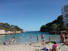 Cala Ferrera beach