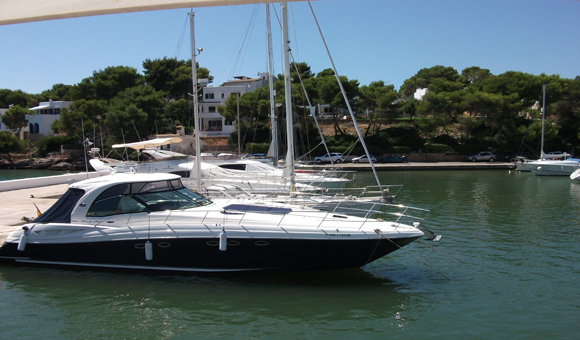 Barcos puerto de Cala d'Or Mallorca